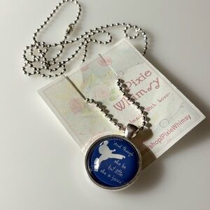 Mixed Martial Arts Karate And Though She Be But Little She Is Fierce Necklace
